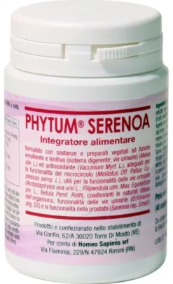 Phytum serenoa 40 compresse