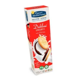 Piaceri medit dobloni dark & white 120 g