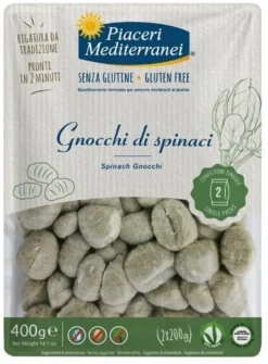 Piaceri mediterranei gnocchi di spinaci 400 g