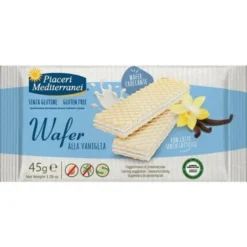 Piaceri Mediterranei Wafer Vaniglia 45g