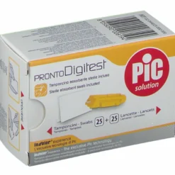 Pic digitest lancette sensibili misurazione glicemia 25 pezzi
