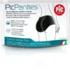PicPanties Slip Lavabile per Perdite Urinarie Donna Livello 2 Nero Taglia L