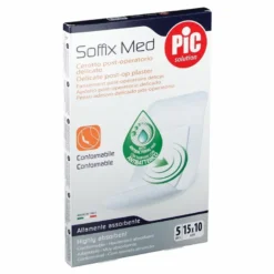 Pic Soffix Med Cerotto post-operatorio delicato 5 pezzi 15x10cm