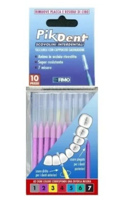Pikdent stuzzicolino 2 viso 10 pezzi