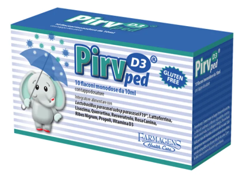 Pirv d3 ped 10 flaconi monodose