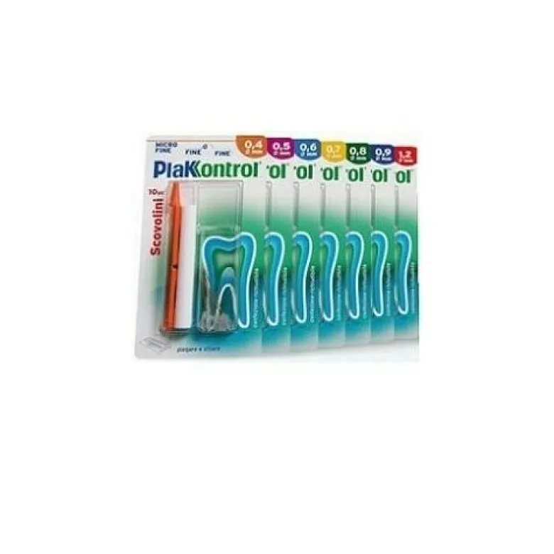 Plakkontrol minigrip scovolino 0,4 mm 10 pezzi