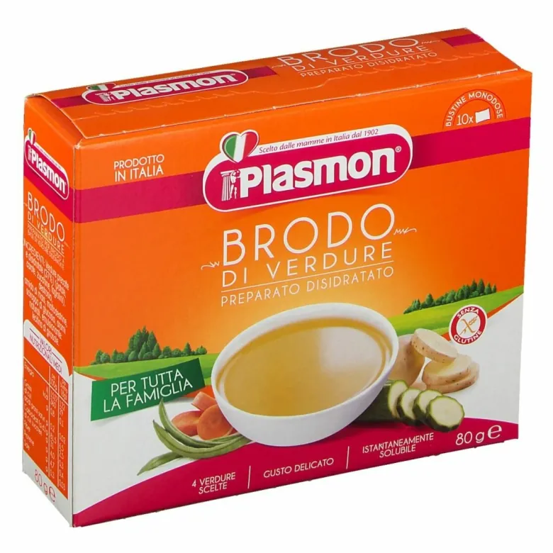 Plasmon brodo di verdure 10x80g