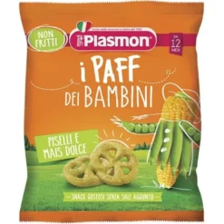 Plasmon dry snack paff piselli-mais 15 g