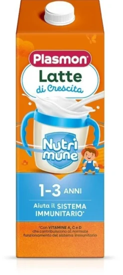 Plasmon latte di crescita nutrimune 1-3 anni 1 litro