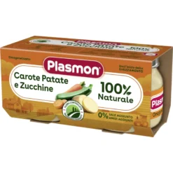 Plasmon omogeneizzato carote patate zucchine 2x80g