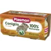Plasmon omogeneizzato coniglio 80 g x 2 pezzi