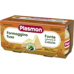 Plasmon omogeneizzato formaggino 80 g x 2 pezzi