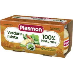 Plasmon omogeneizzato verdure miste 80 g x 2 pezzi