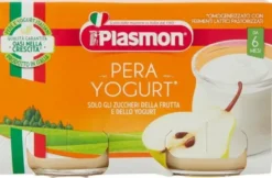 Plasmon omogeneizzato yogurt pera 120 g x 2 pezzi