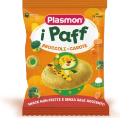 Plasmon paff anellini broccoli carota 15 g