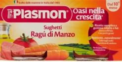 Plasmon sughetto ragu' di manzo 80 g x 2 pezzi