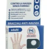 P6 Nausea Control Bracciali Antinausea 2 Pezzi