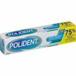Polident Gusto Neutro Adesivo per Protesi Dentali 70 g