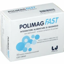 Polimag Fast Integratore di Magnesio 20 bustine orosolubili