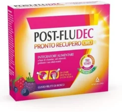 Postfludec frutti di bosco pronto recupero oro 12 bustine