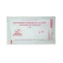 POTASSIO TARTRATO ACIDO CREMORE DI TARTARO FU