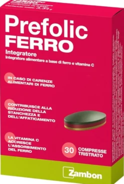 Prefolic ferro 30 compresse