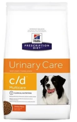 Prescription diet canine urinary care c/d multicare chicken 12 kg