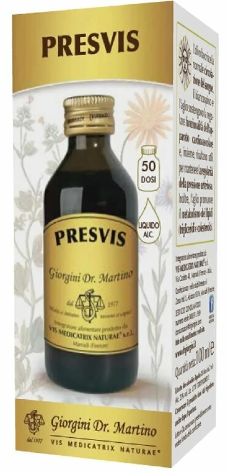 Presvis liquido alcoolico 100 ml