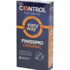 Profilattico control finissimo original easy way 6 pezzi