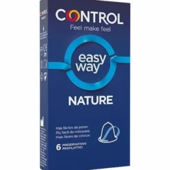 Profilattico control new nature easy way 6 pezzi