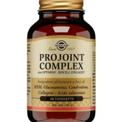 Projoint Complex Solgar Integratore Cartilagine 60 Tavolette