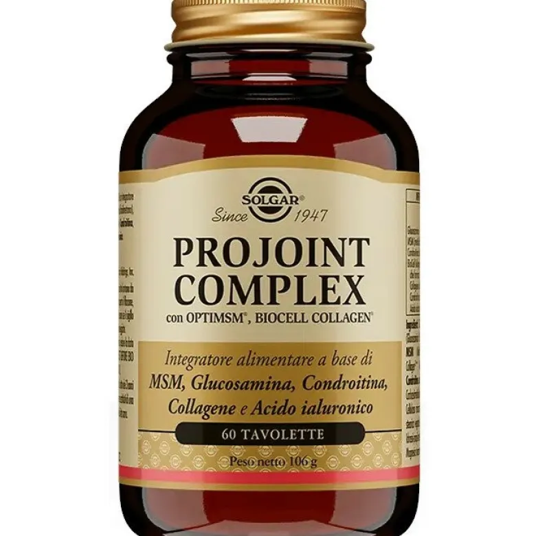 Projoint Complex Solgar Integratore Cartilagine 60 Tavolette
