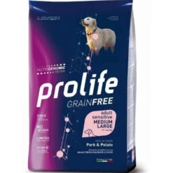 Prolife - Grain Free Adult Medium/Large Sensitive Pork & Potato