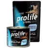 Prolife Sterilised Pesce Bianco Fresco E Patate Cibo Umido Per Gatti Adulti Lattina 200g