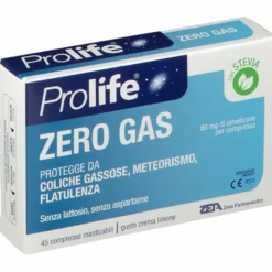 Prolife Zero Gas Integratore Contro Gonfiori e Flatulenza 45 Compresse