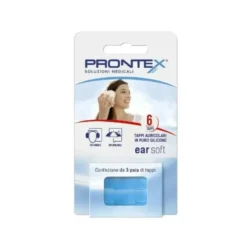 Prontex Ear Soft Tappi Auricolari Silicone Sagomabili 3 Paia