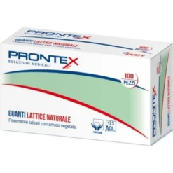 Prontex guanto in lattice con amido grande 100 pezzi