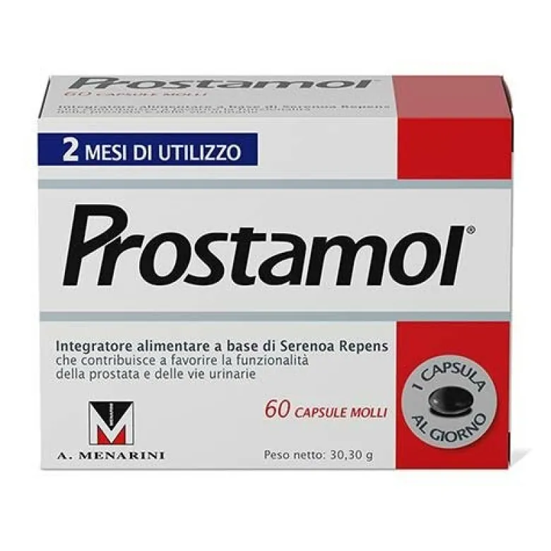 Prostamol Integratore Per la Prostata 60 Capsule Molli