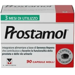 Prostamol Integratore Prostata e Vie Urinarie 90 Capsule