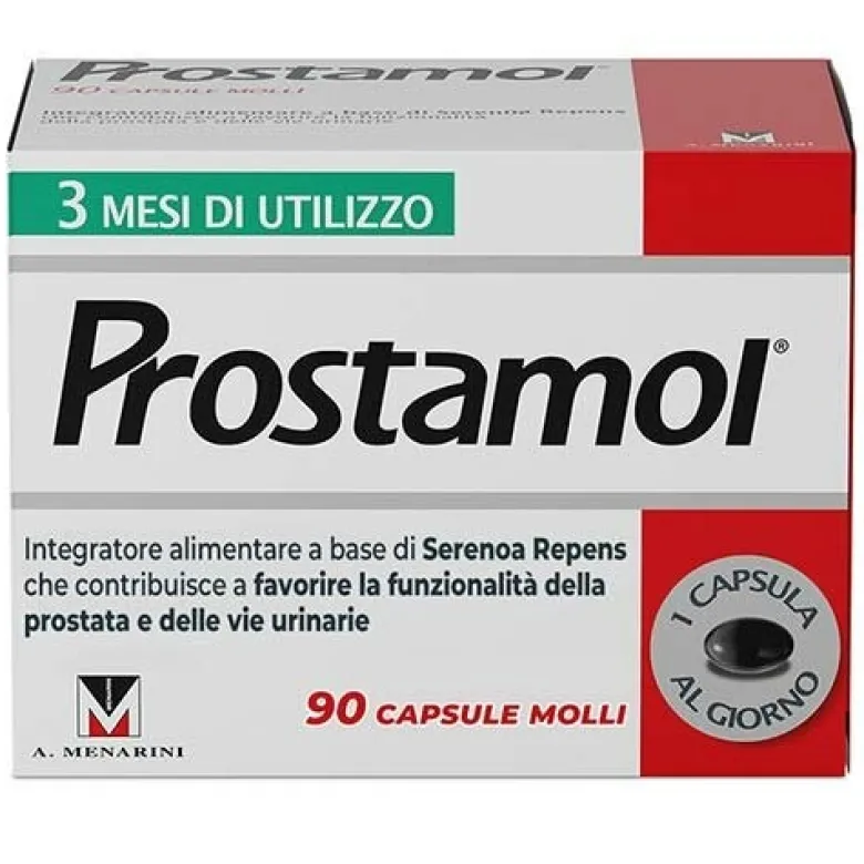 Prostamol Integratore Prostata e Vie Urinarie 90 Capsule