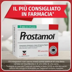 Prostamol Integratore Prostata e Vie Urinarie 90 Capsule
