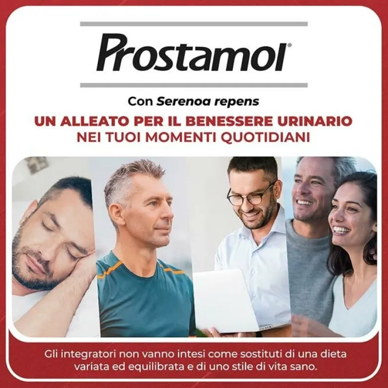 Prostamol Integratore Prostata e Vie Urinarie 90 Capsule