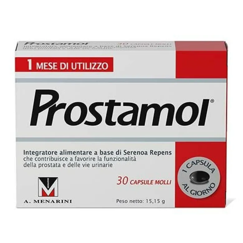 Prostamol Integratore Prostata e Vie Urinarie 30 Capsule