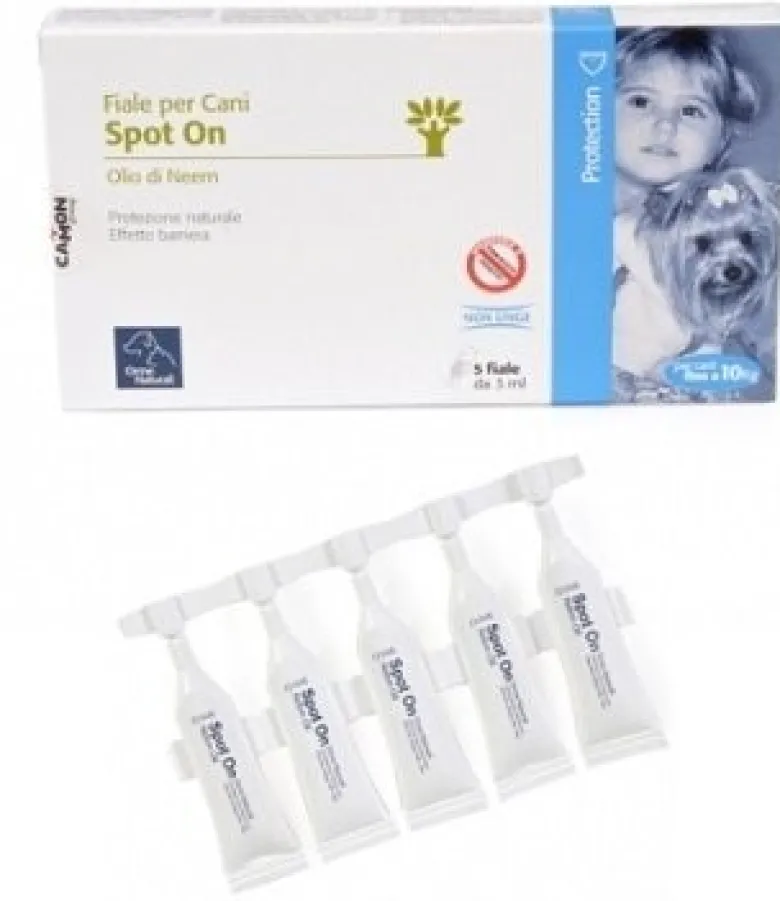 Protection spoton cane 0-10 kg 5 x 3 ml