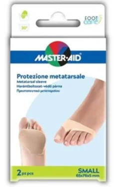 Protezione master-aid per metatarso in tessuto elastico e gel s 1 paio