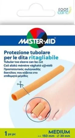 Protezione tubolare master-aid footcare ritagliabile 15 cm 20 mm medium c7