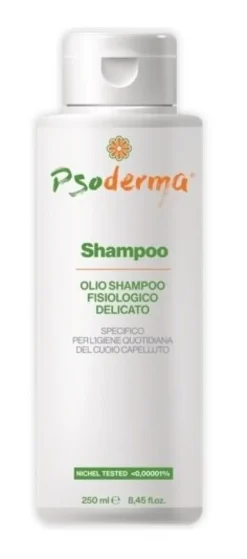 Psoderma shampoo olio fisiologico delicato 250 ml