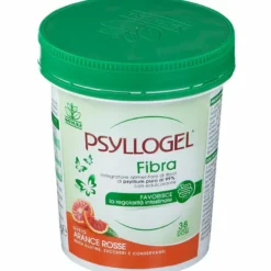 Psyllogel Fibra Benessere Intestinale Vaso 170 g arancia rossa