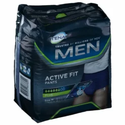 Pull up uomo tena men pants active fit m 9 pezzi