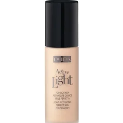 Pupa Fondotinta Active Light 009 Light Porcelain 30 ml